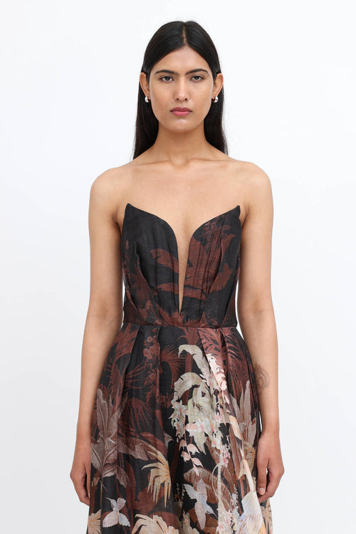 Zimmermann Illuminate Strapless Dress