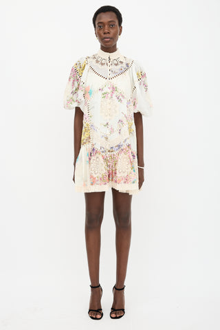 Zimmermann Lace & Floral Jude Dress