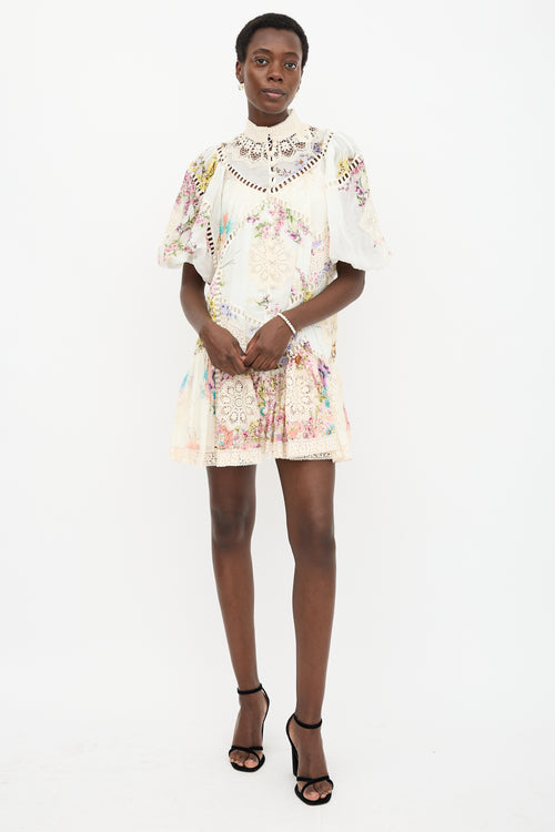 Zimmermann Lace & Floral Jude Dress