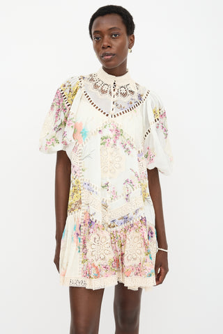 Zimmermann Lace & Floral Jude Dress