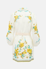 Zimmermann Linen Floral Halcyon Dress