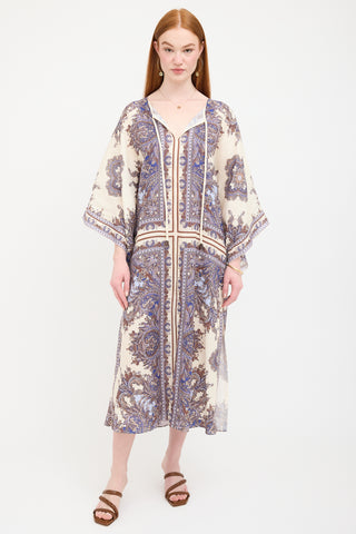Zimmermann Linen Paisley Dress