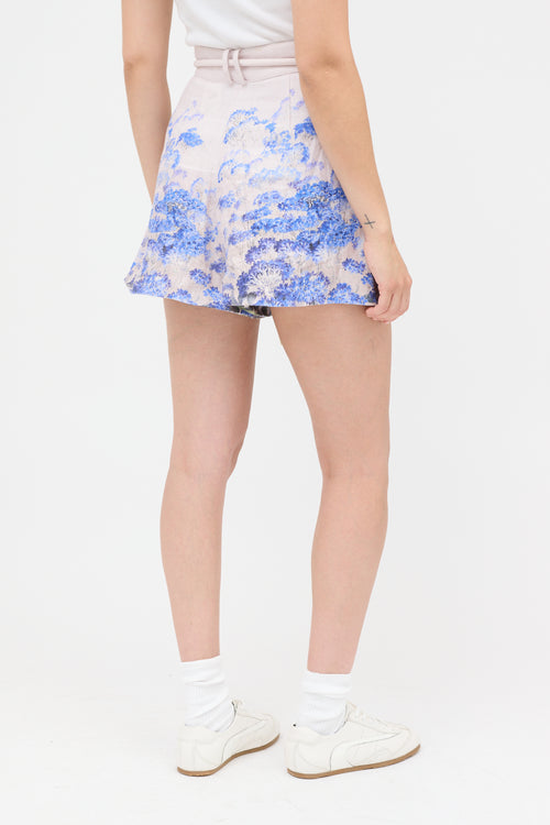 Zimmermann Linen Luminous Safari Shorts