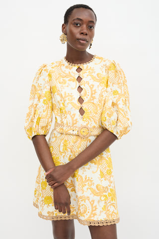 Zimmermann Linen Postcard Dress