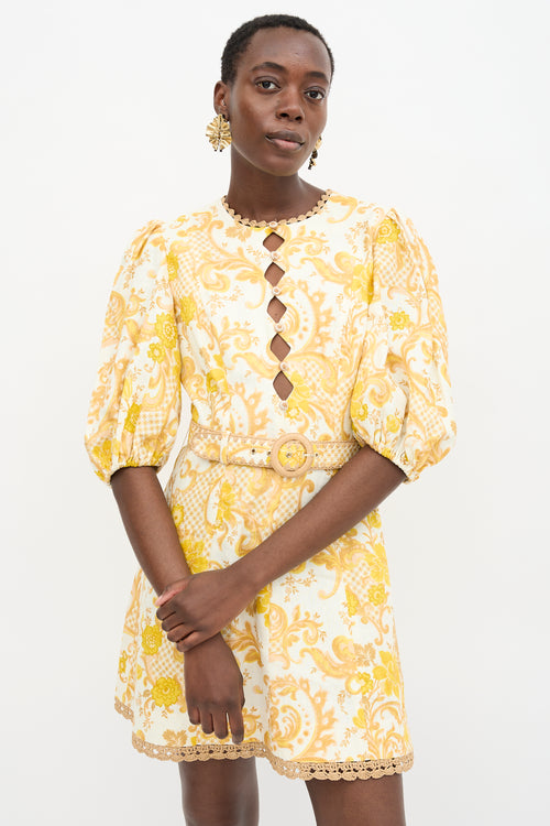 Zimmermann Linen Postcard Dress