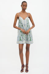 Zimmermann Linen Printed Ottie Swing Dress
