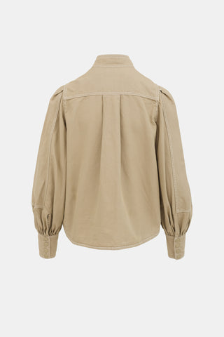 Zimmermann Linen Lantern Sleeve Shirt