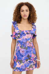 Zimmermann Linen Floral High Tide Dress