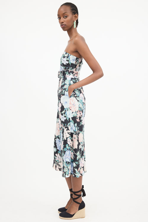 Zimmermann Linen Floral Honour Jumpsuit