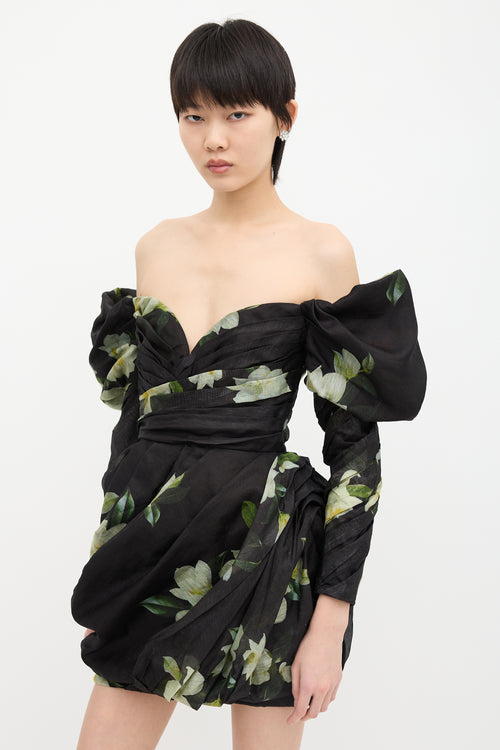 Zimmermann Linen Harmony Drape Dress