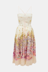 Zimmermann Linen Jude Floral Dress