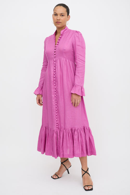 Zimmermann Linen Lola Dress