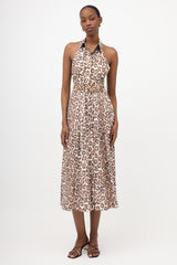 Zimmermann Linen Printed Bonita Dress