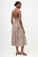Zimmermann Linen Printed Bonita Dress