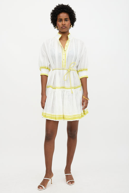 Zimmermann Linen Stripe Dress