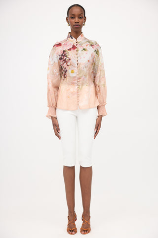 Zimmermann Linen & Silk Dancer Blouse