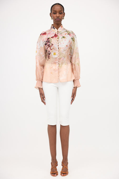 Zimmermann Linen & Silk Dancer Blouse