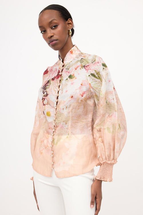 Zimmermann Linen & Silk Dancer Blouse