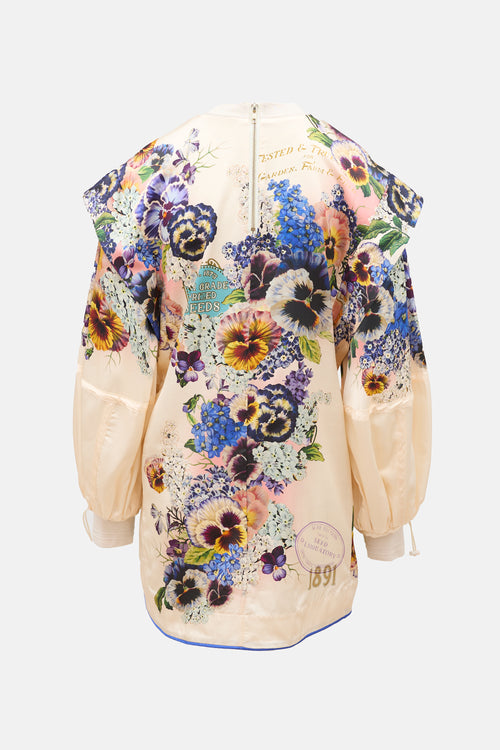 Zimmermann Linen & Silk Tama Billow Dress