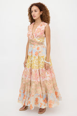 Zimmermann Plissé Postcard Dress