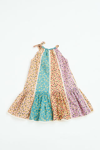 Zimmermann Kids Floral & Lace Ruffle Dress