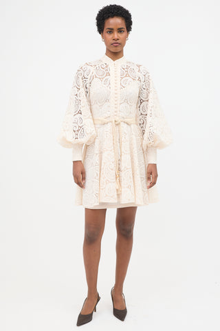 Zimmermann Paisley Lace Amari Dress
