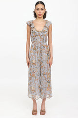 Zimmermann Silk Patterned Jumpsuit
