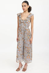 Zimmermann Silk Patterned Jumpsuit