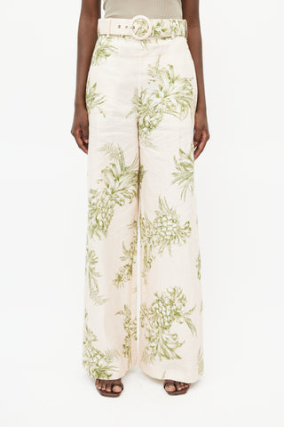 Zimmermann // Multicolor Sheer Floral Print Slip Dress – VSP Consignment