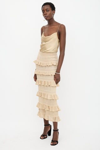 Zimmermann Pointelle Knit Matchmaker Skirt