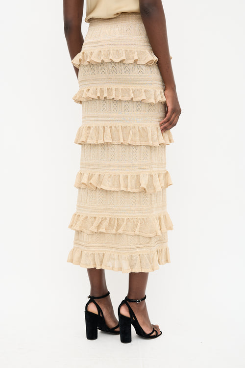 Zimmermann Pointelle Knit Matchmaker Skirt