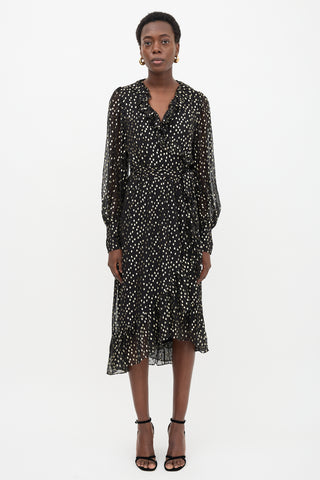 Zimmermann Polka Dot Wrap Dress