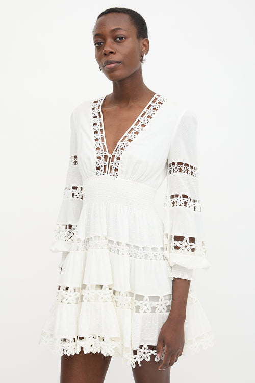 Zimmermann Primrose Daisy Mini Dress