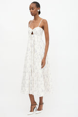 Zimmermann Printed Tiered Dress