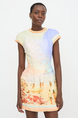 Zimmermann Printed Coaster Structured Dress