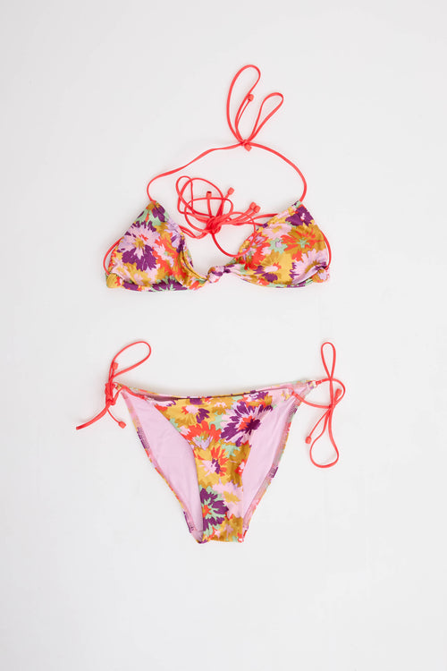 Zimmermann Floral Printed Two Piece Swimsuit
