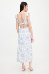 Zimmermann Linen Floral Postcard Dress
