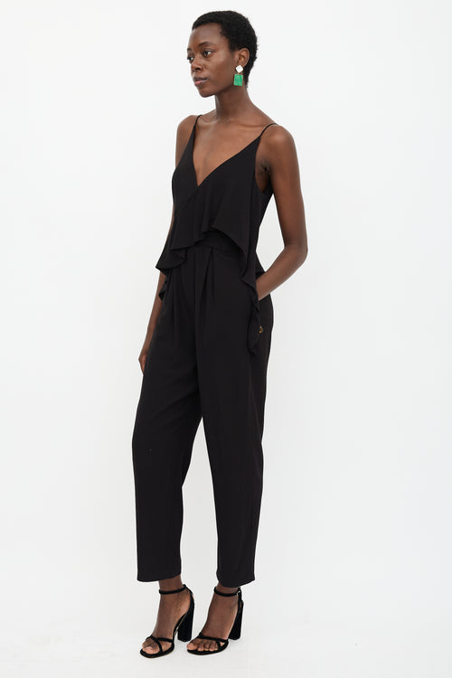 Zimmermann Ruffle Tapered Leg Jumpsuit