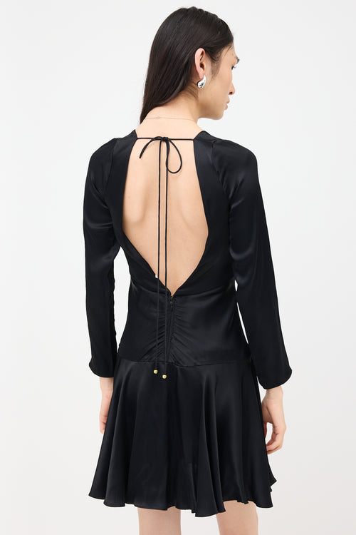 Zimmermann Satin Ruched Dress