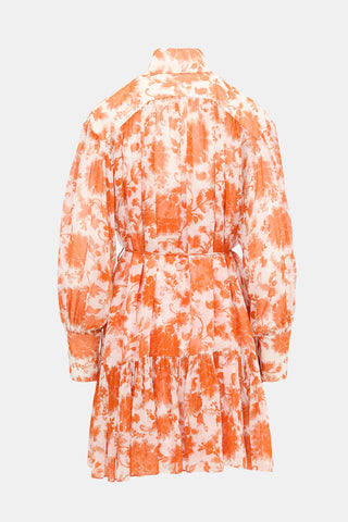 Zimmermann Sheer Floral Postcard Dress