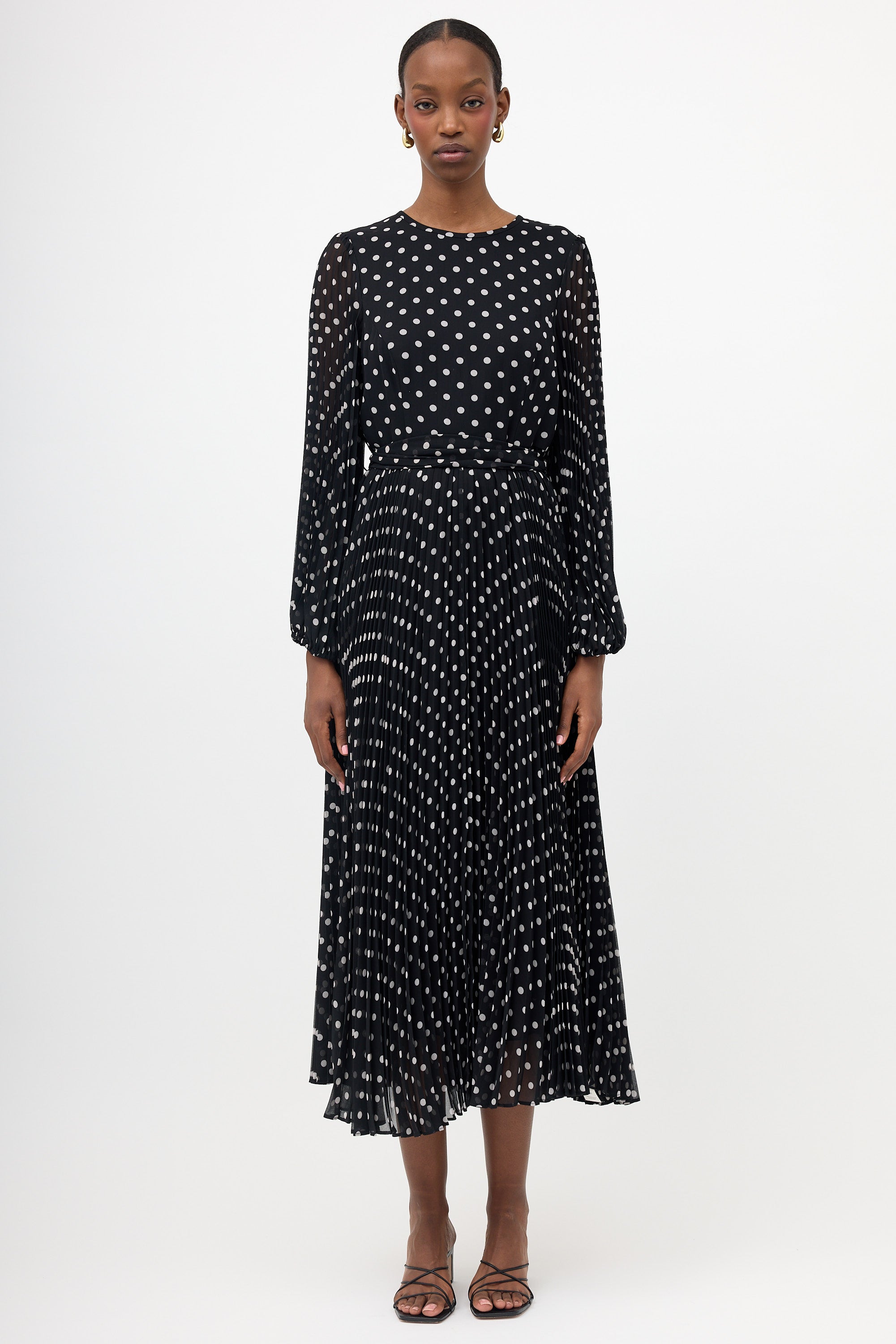Zimmermann // Sheer Pleated Polka Dot Dress – VSP Consignment Zimmermann // Sheer Pleated Polka Dot Dress – VSP Consignment