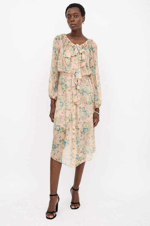 Zimmermann Silk Floral Tempest Dress