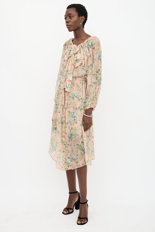 Zimmermann Silk Floral Tempest Dress