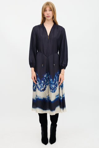Zimmermann Silk Junie Billlow Maxi Dress