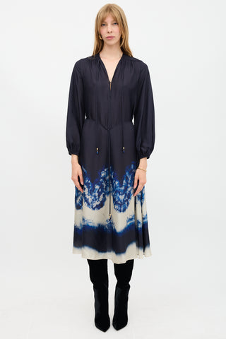 Zimmermann Silk Junie Billlow Maxi Dress