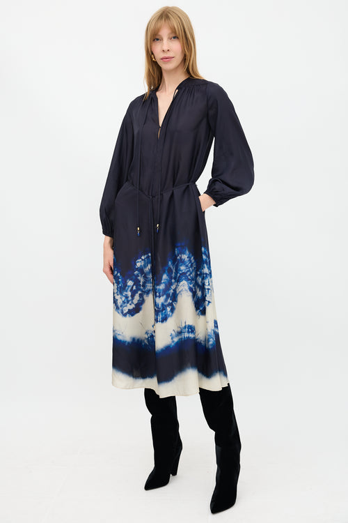 Zimmermann Silk Junie Billlow Maxi Dress