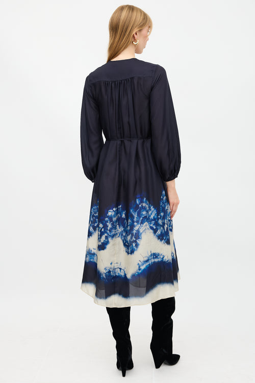 Zimmermann Silk Junie Billlow Maxi Dress