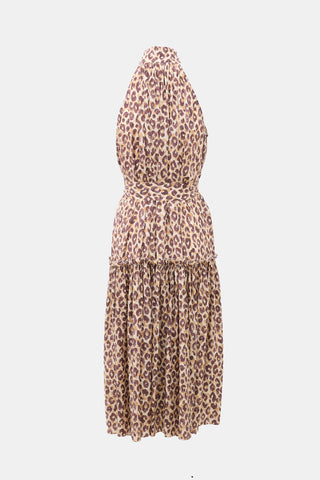 Zimmermann Silk Printed Super Eight Dress