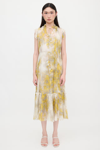 Zimmermann Silk Botanica Wattle Dress