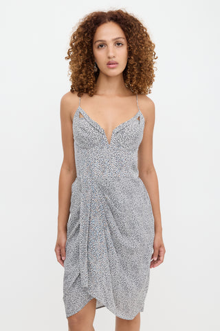 Zimmermann Silk Printed Bustier Dress